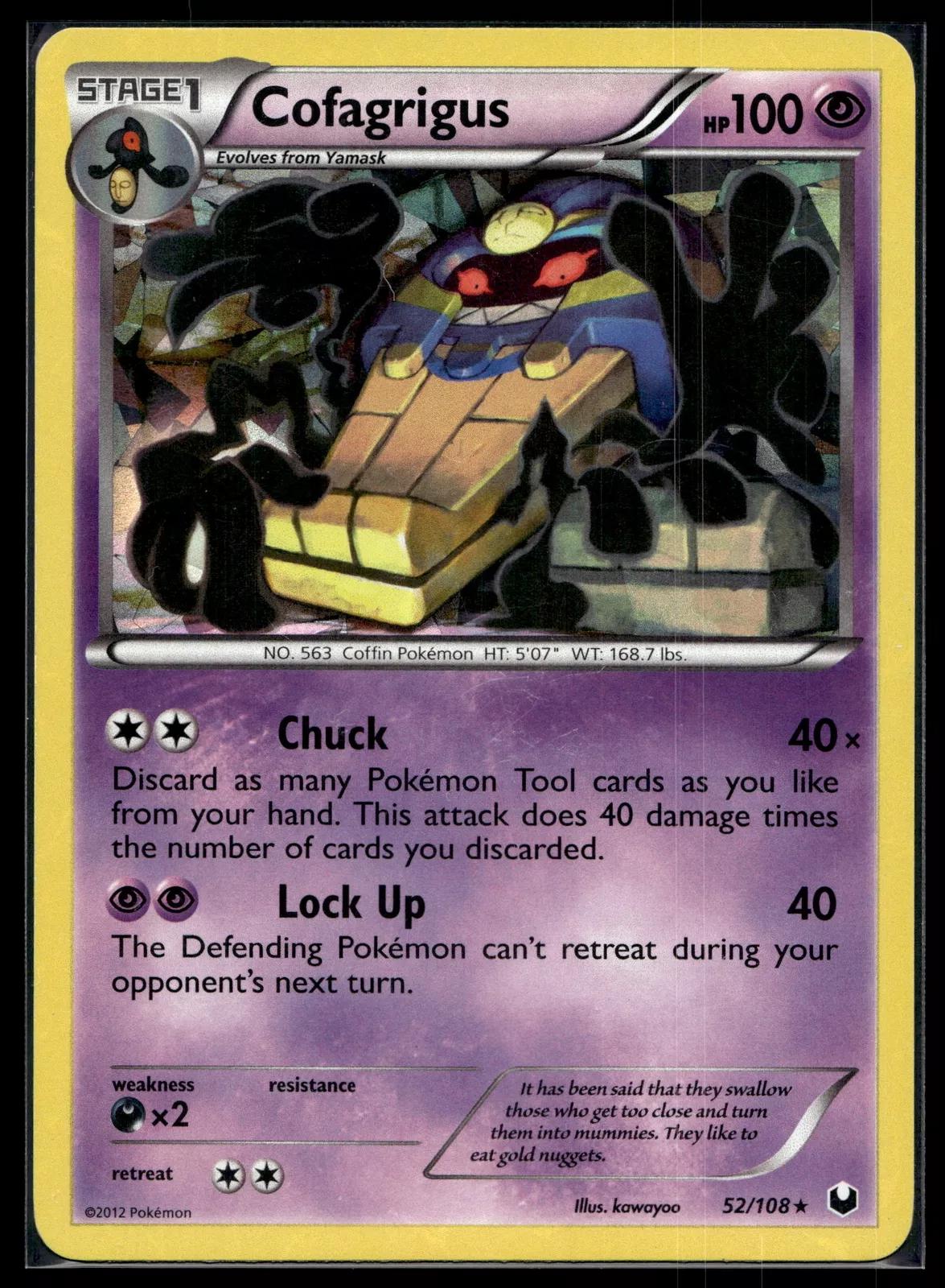 Cofagrigus [Cracked Ice Holo] #52
