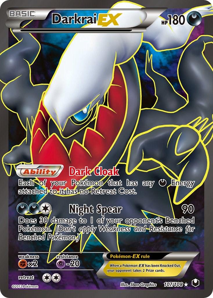 Darkrai EX #107