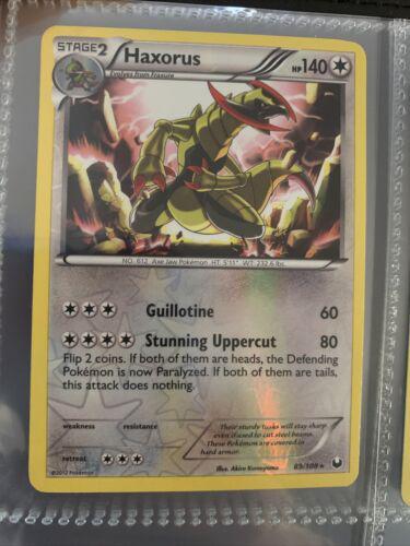 Haxorus [Reverse Holo] #89