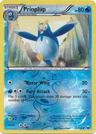 Prinplup [Reverse Holo] #28
