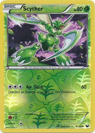 Scyther [Reverse Holo] #4