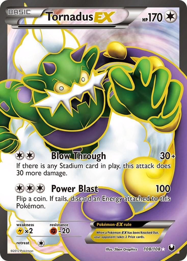 Tornadus EX #108