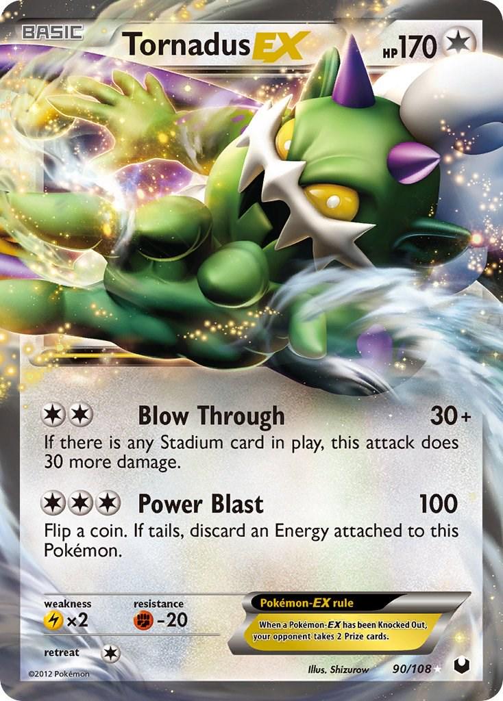 Tornadus EX #90