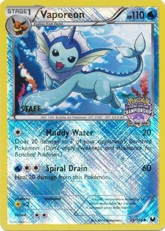 Vaporeon [Championship Staff] #25