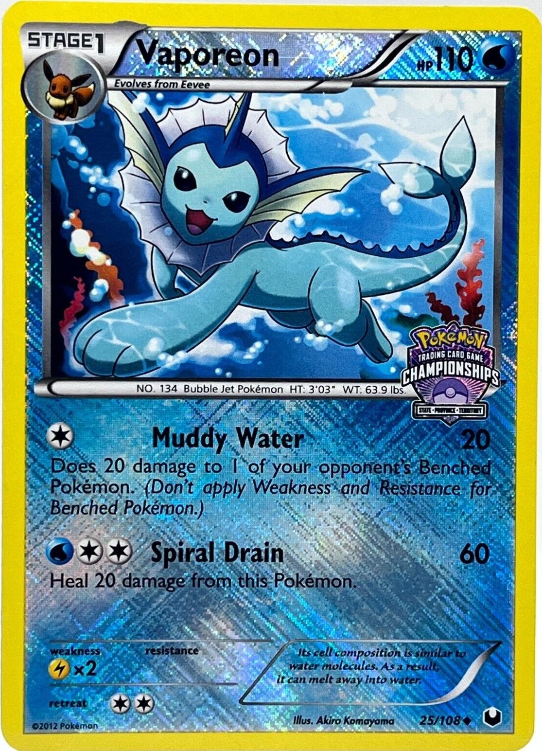 Vaporeon [Championship] #25