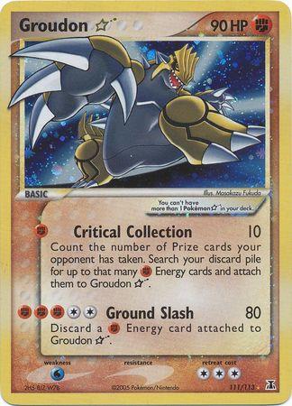 Groudon [Gold Star] #111