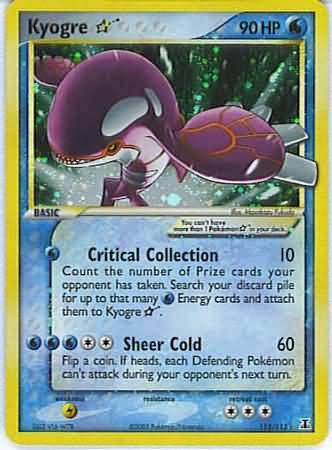 Kyogre [Gold Star] #112