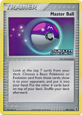 Master Ball [Reverse Holo] #99