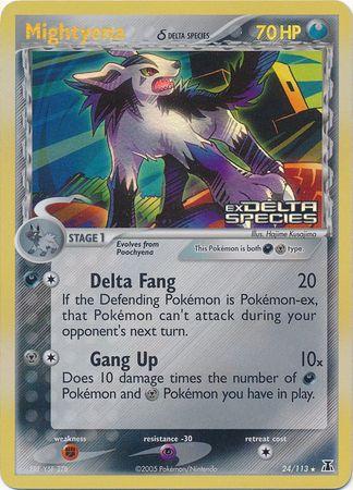 Mightyena [Reverse Holo] #24