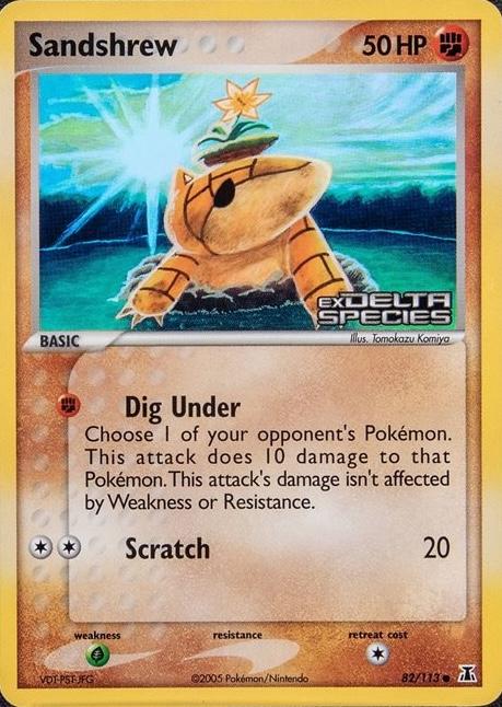 Sandshrew [Reverse Holo] #82