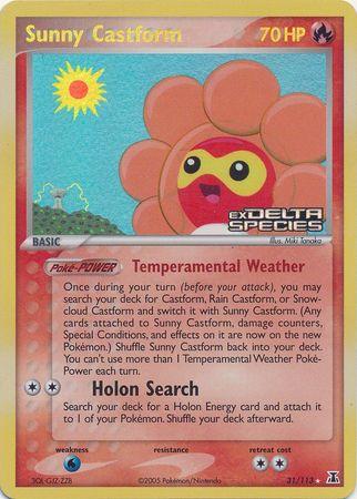 Sunny Castform [Reverse Holo] #31