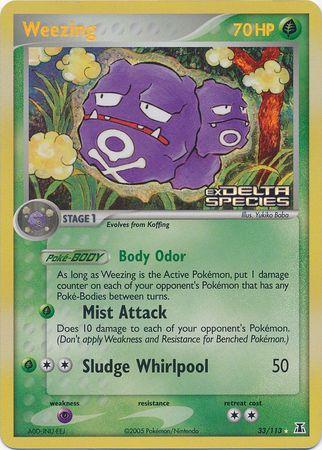 Weezing [Reverse Holo] #33