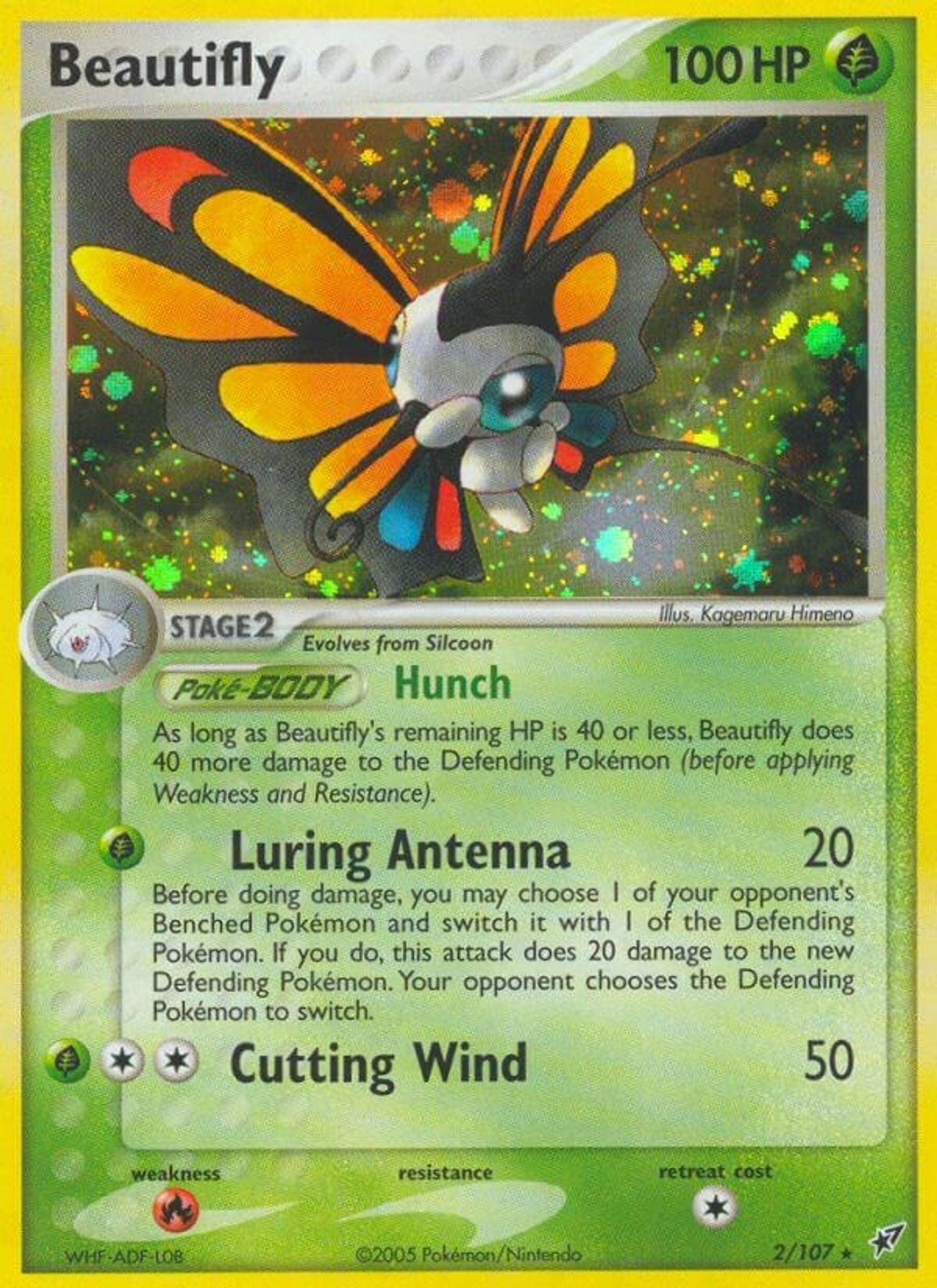 Beautifly [Reverse Holo] #2