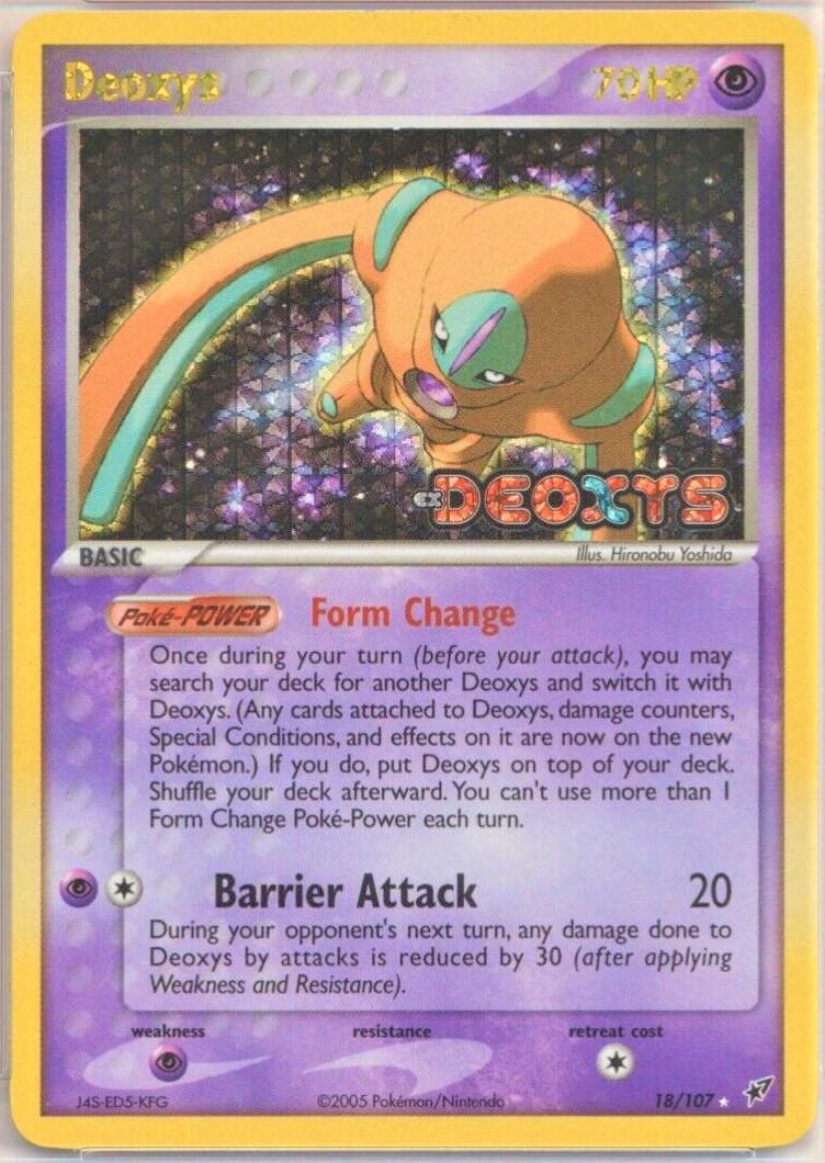 Deoxys [Reverse Holo] #18