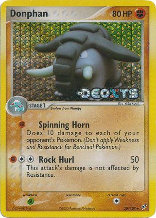 Donphan [Reverse Holo] #30