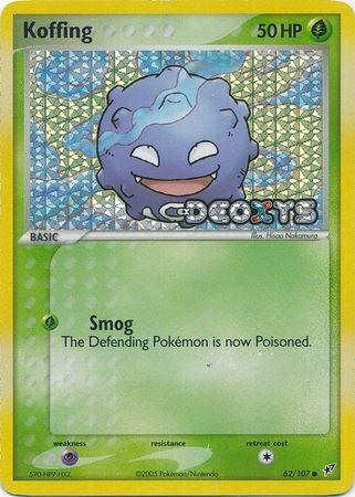 Koffing [Reverse Holo] #62
