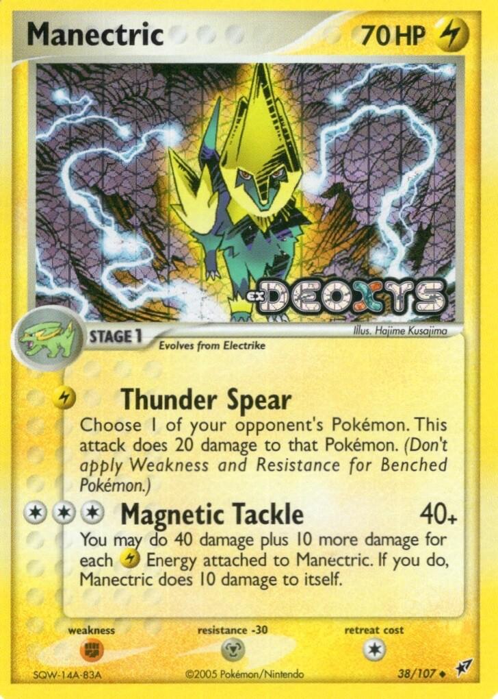 Manectric [Reverse Holo] #38