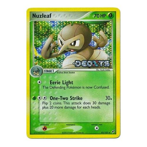 Nuzleaf [Reverse Holo] #43
