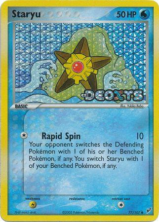 Staryu [Reverse Holo] #77