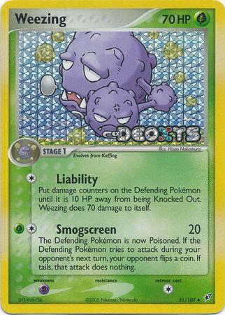 Weezing [Reverse Holo] #51