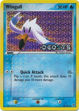 Wingull [Reverse Holo] #81