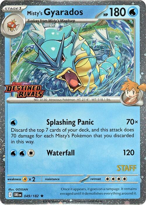 Misty's Gyarados [Staff] #49