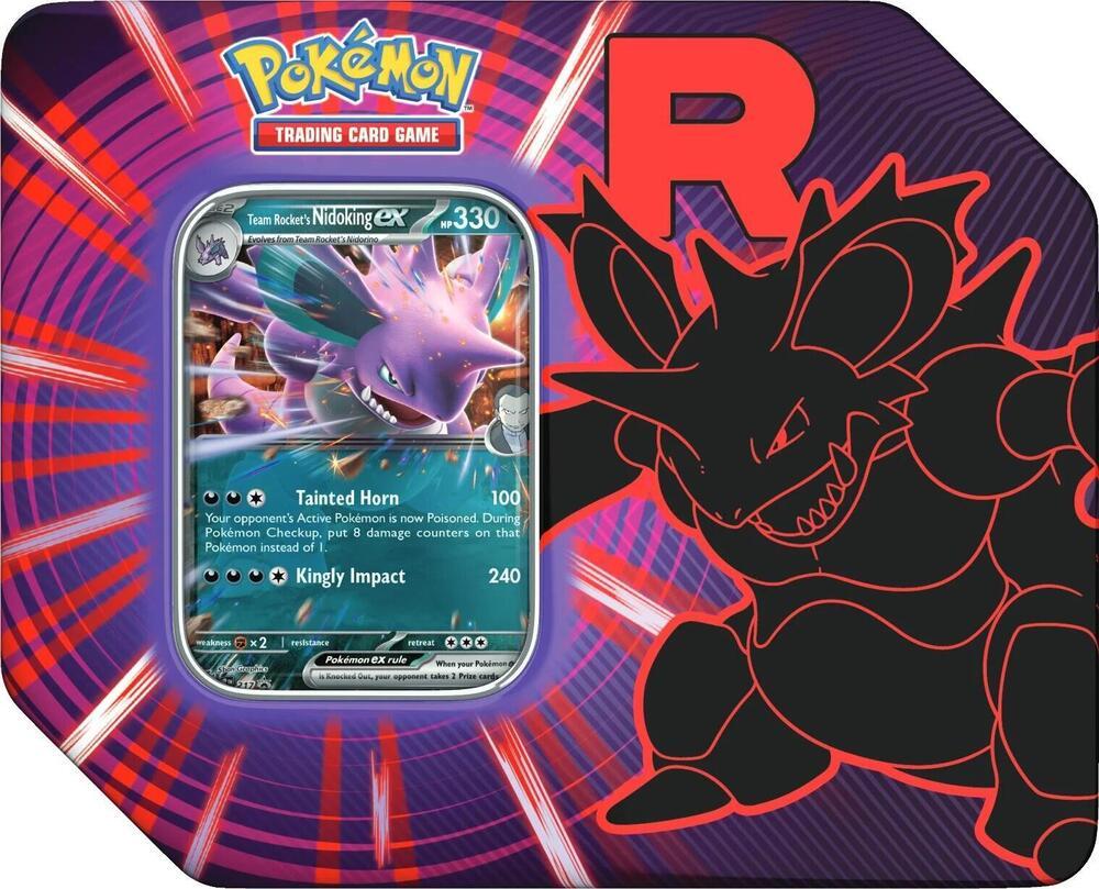 Team Rocket Tin: Nidoking ex