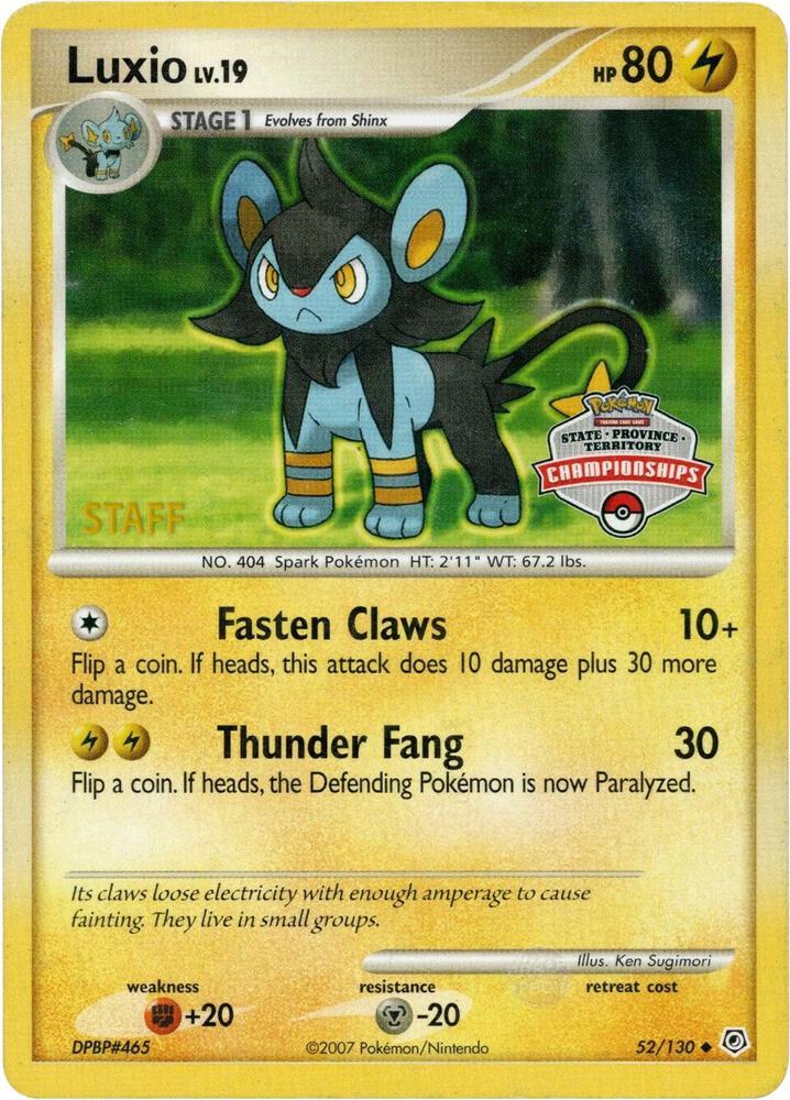 Luxio [State Championship Staff] #52