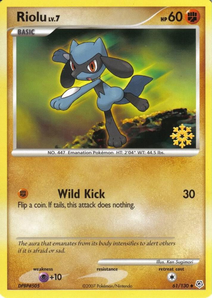 Riolu [Snowflake Stamp] #61