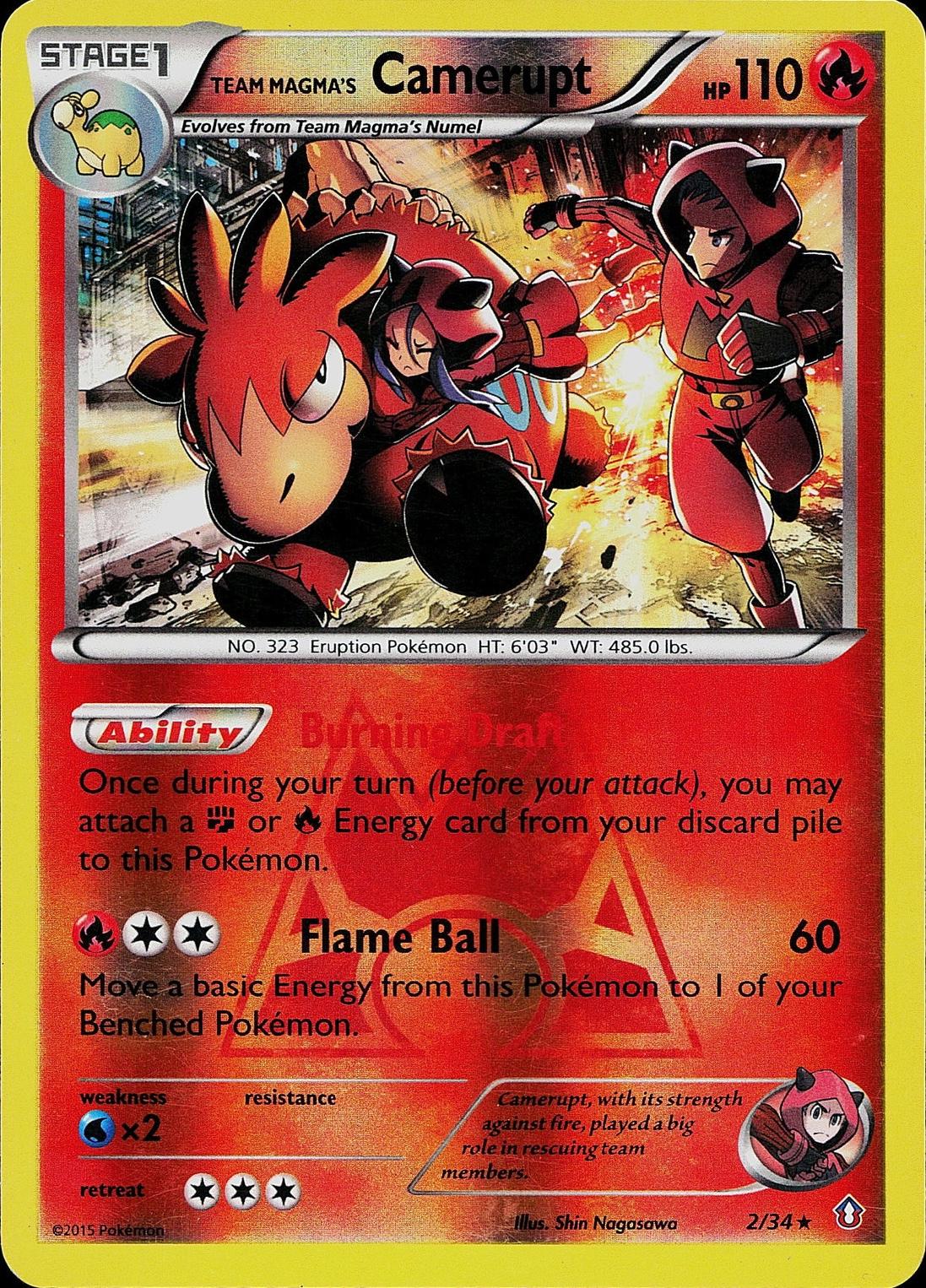 Team Magma's Camerupt [Reverse Holo] #2