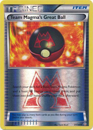 Team Magma's Great Ball [Reverse Holo] #31