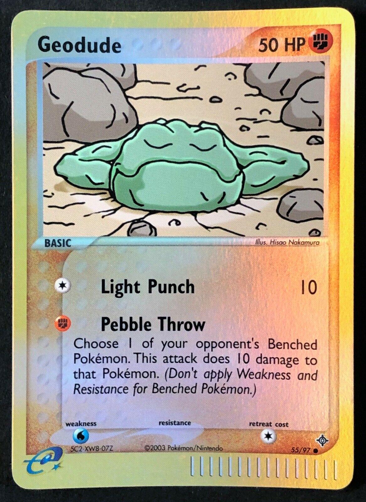 Geodude [Reverse Holo] #55