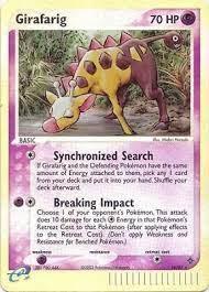 Girafarig [Reverse Holo] #16