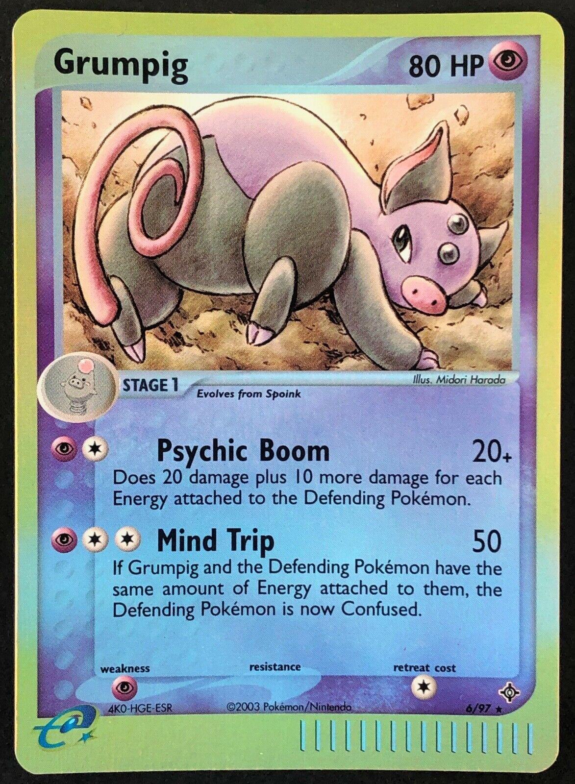 Grumpig [Reverse Holo] #6