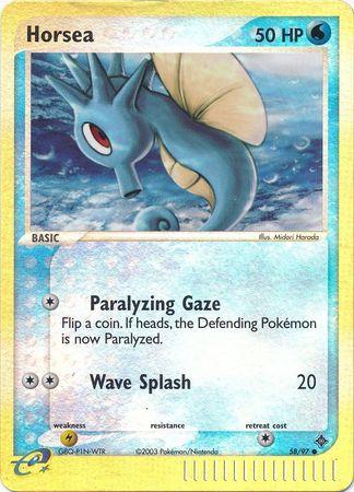 Horsea [Reverse Holo] #58