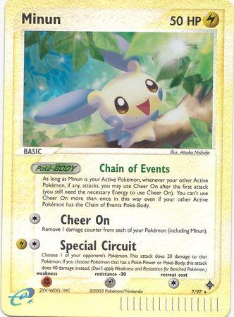 Minun [Reverse Holo] #7