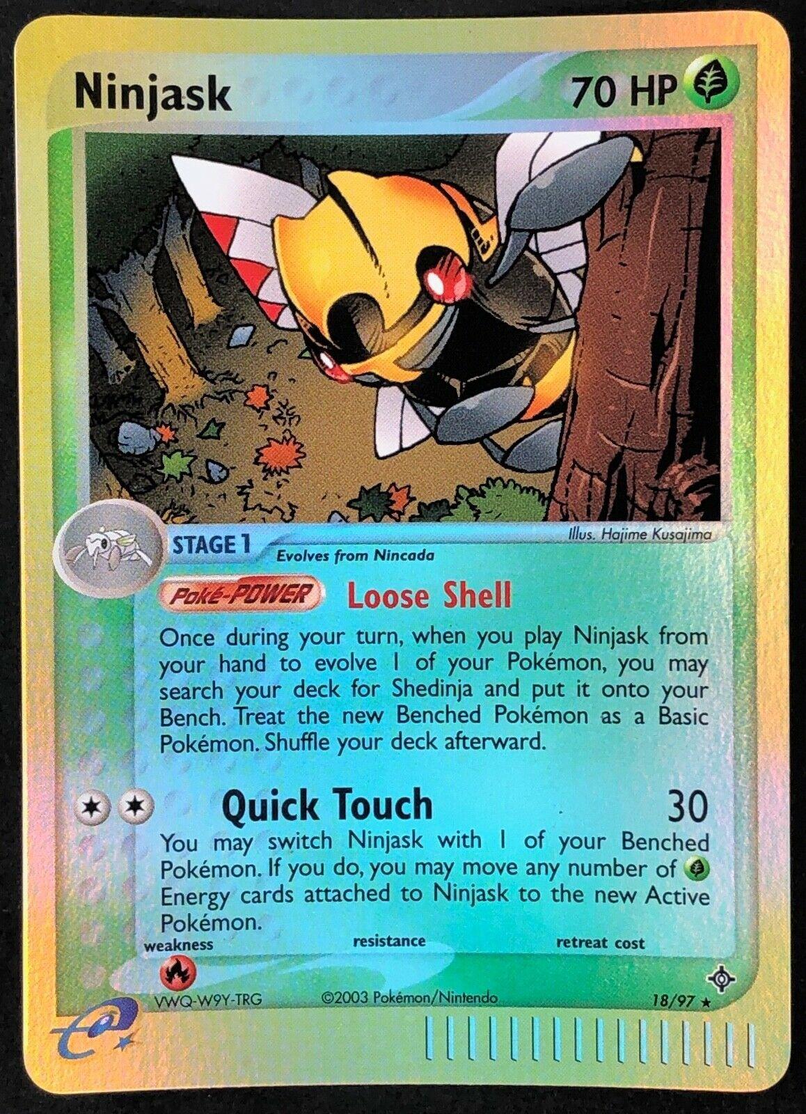 Ninjask [Reverse Holo] #18