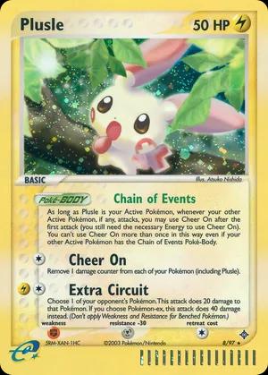 Plusle [Reverse Holo] #8
