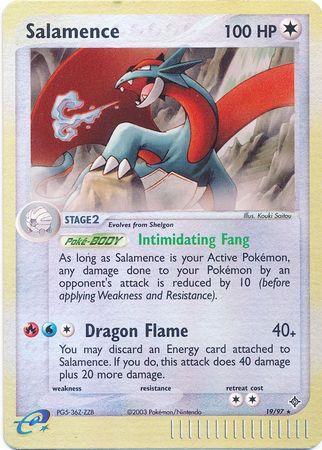 Salamence [Reverse Holo] #19