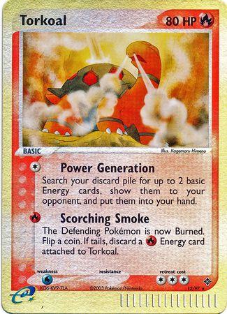 Torkoal [Reverse Holo] #12