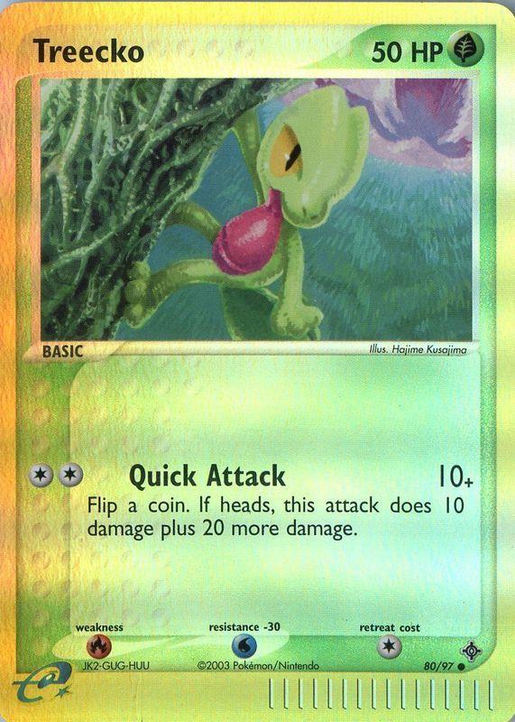 Treecko [Reverse Holo] #80