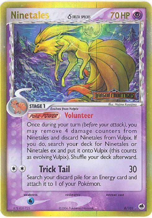 Ninetales [Reverse Holo] #8