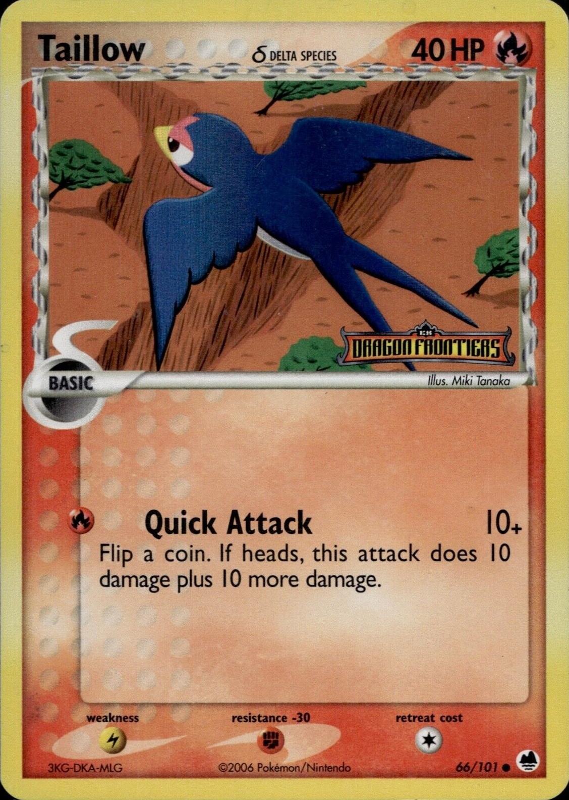 Taillow [Reverse Holo] #66