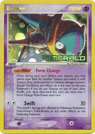 Deoxys [Reverse Holo] #2