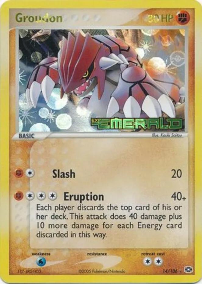 Groudon [Reverse Holo] #14