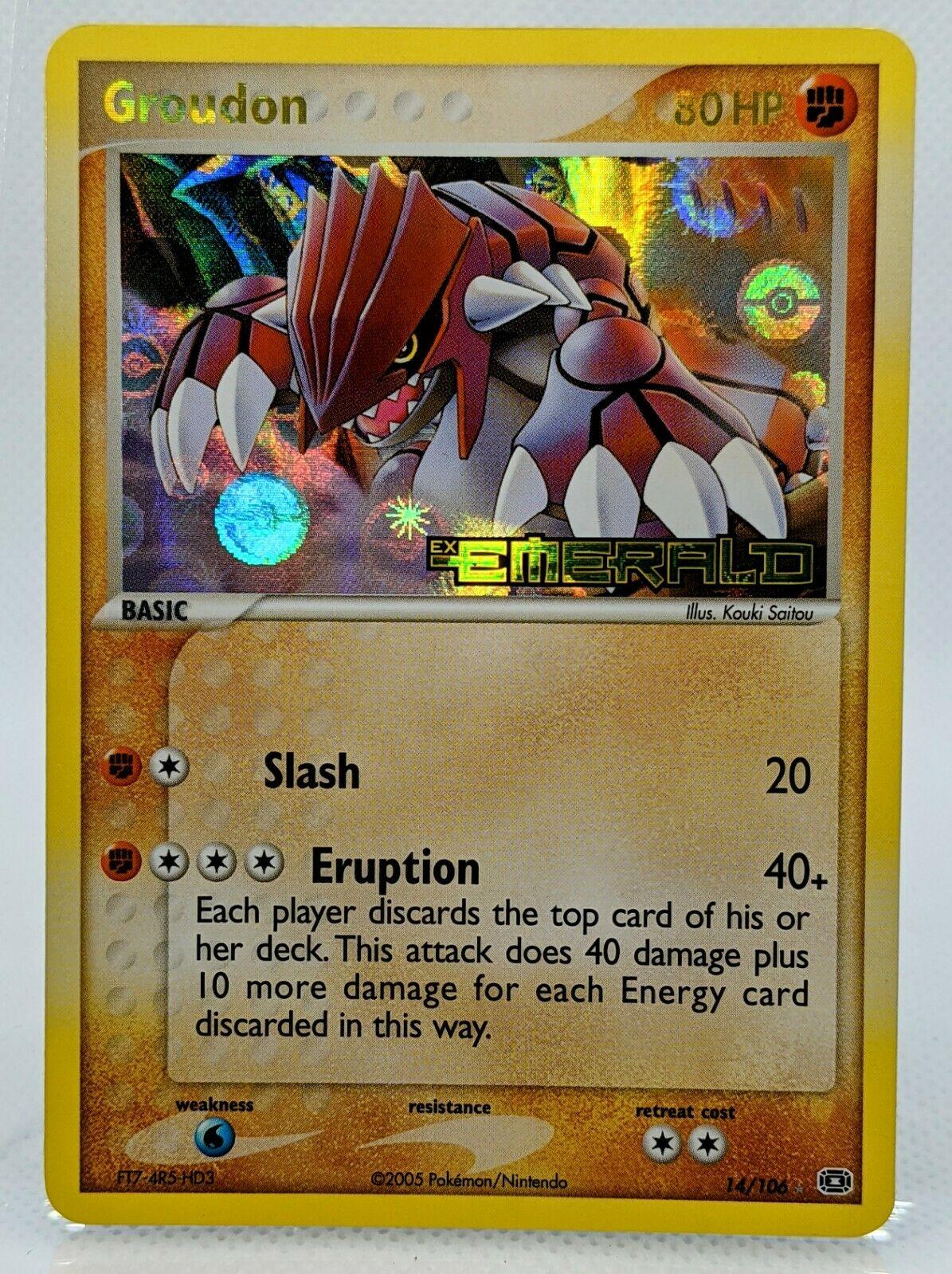 Groudon [Stamped] #14