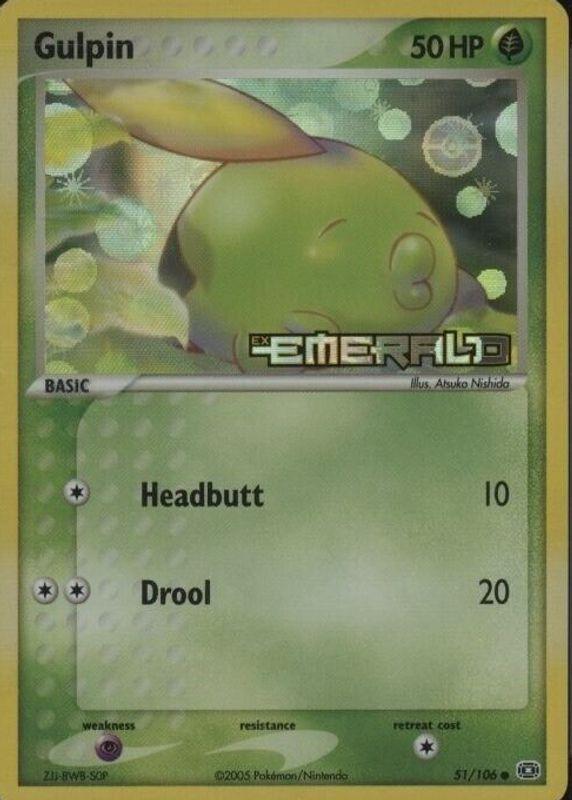 Gulpin [Reverse Holo] #51
