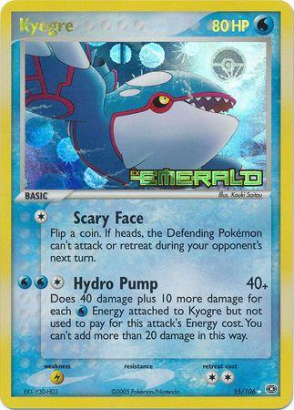 Kyogre [Reverse Holo] #15