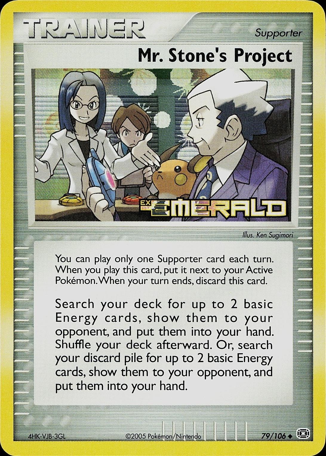 Mr. Stone's Project [Reverse Holo] #79