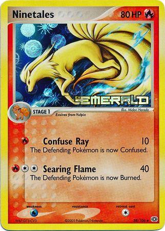 Ninetales [Reverse Holo] #38